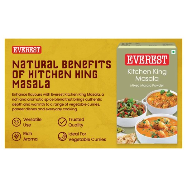 Everest Kitchen King Masala 100g