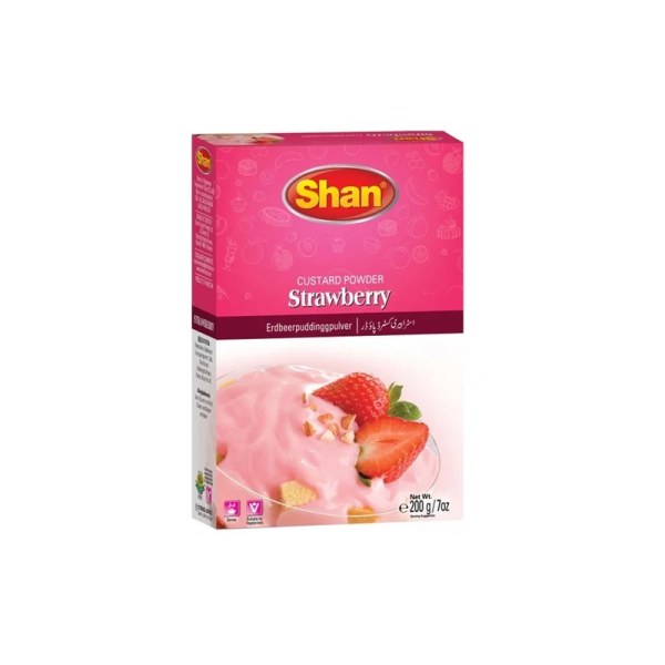 Shan Custard Strawberry 200g