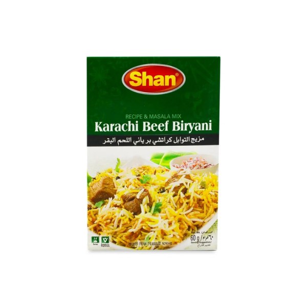 Shan Karachi Beef Biryani Masala 60g