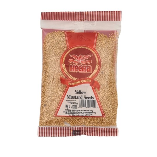 Heera Yellow Mustard Seeds 100g