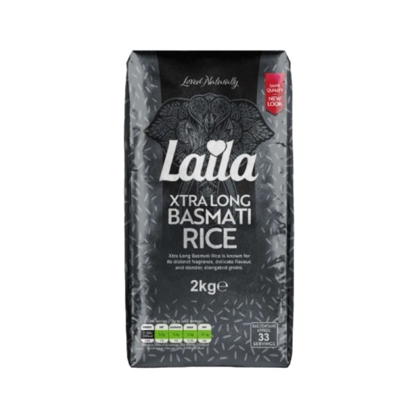 Laila Extra Long Basmati Rice 2kg