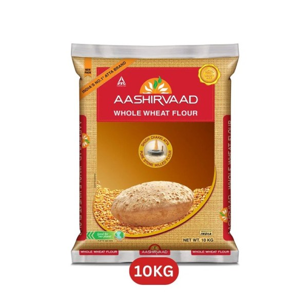 Aashirvaad Whole Wheat Flour 10kg