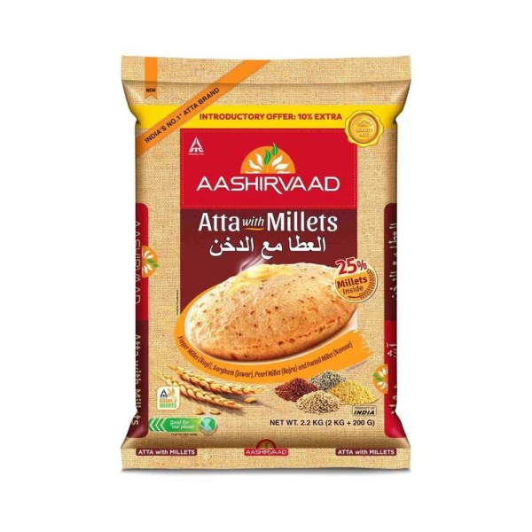 Aashirvaad Atta with Millets 2kg