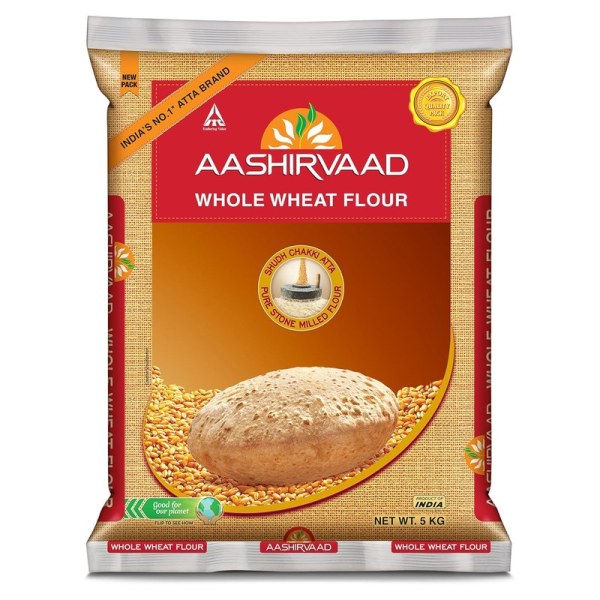 Aashirvaad Whole Wheat Flour 5kg