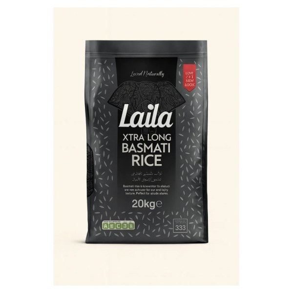 Laila Extra Long Basmati Rice 20kg